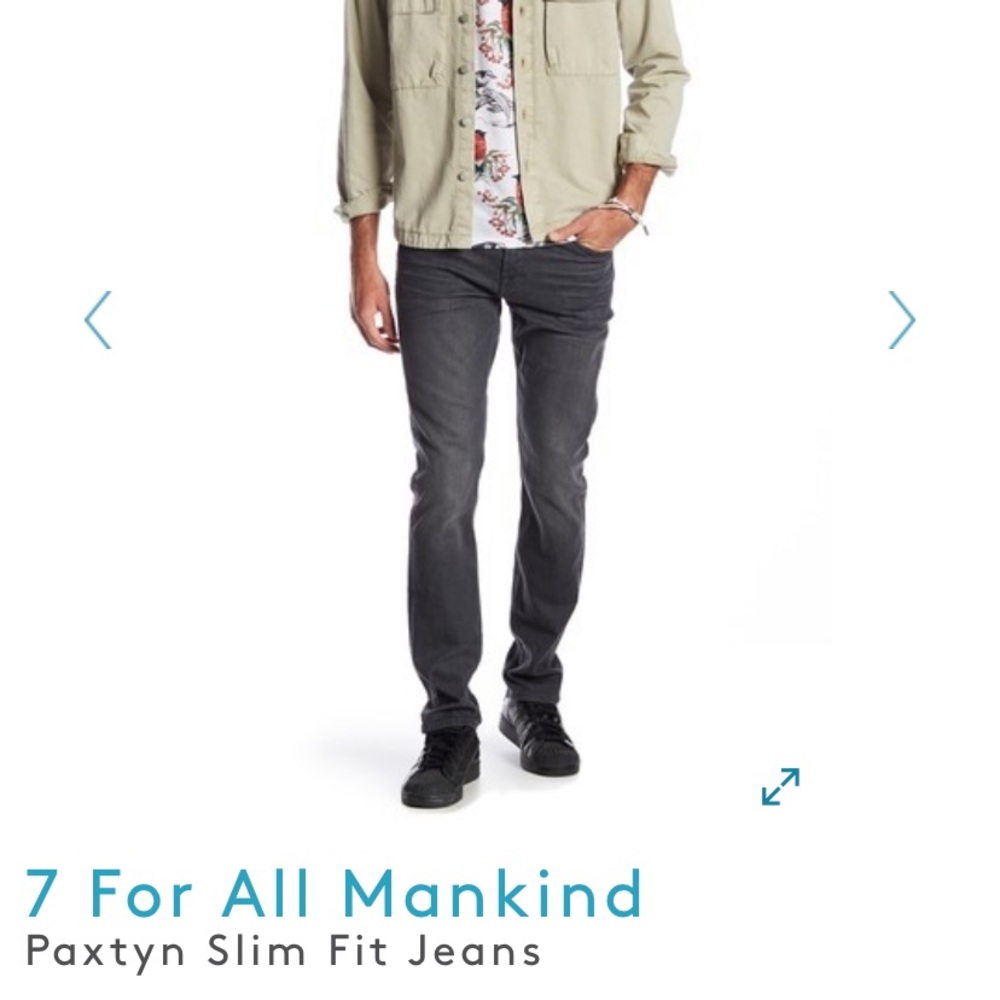 7 For All Mankind Paxtyn Men’s Jeans size 28